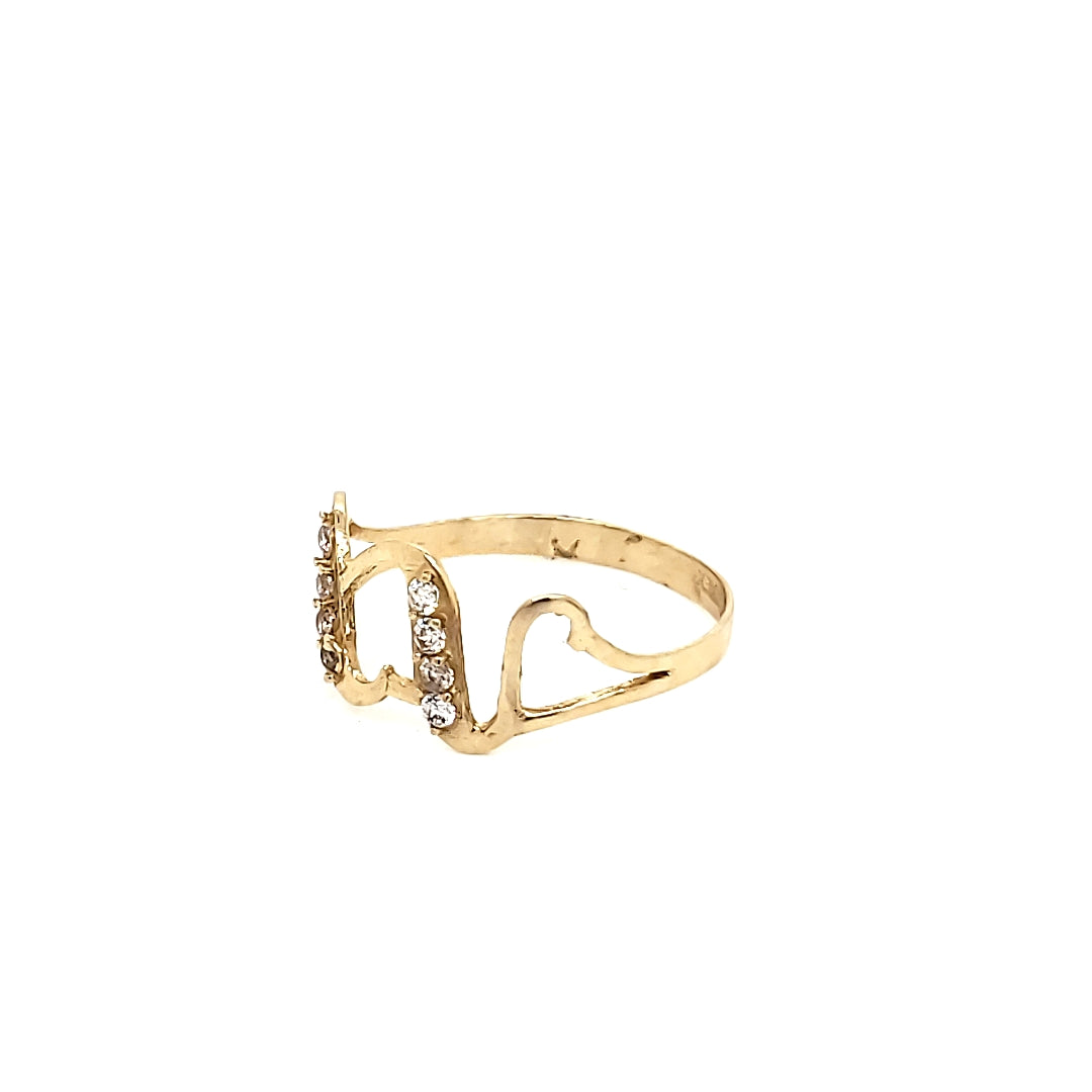Anillo Oro 10k 15 años #3774
