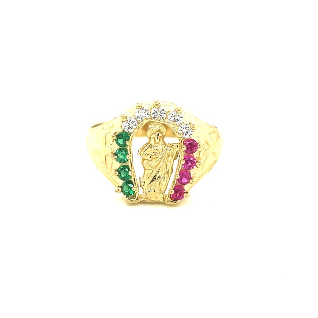 Anillo Caballero Oro 10k #9803