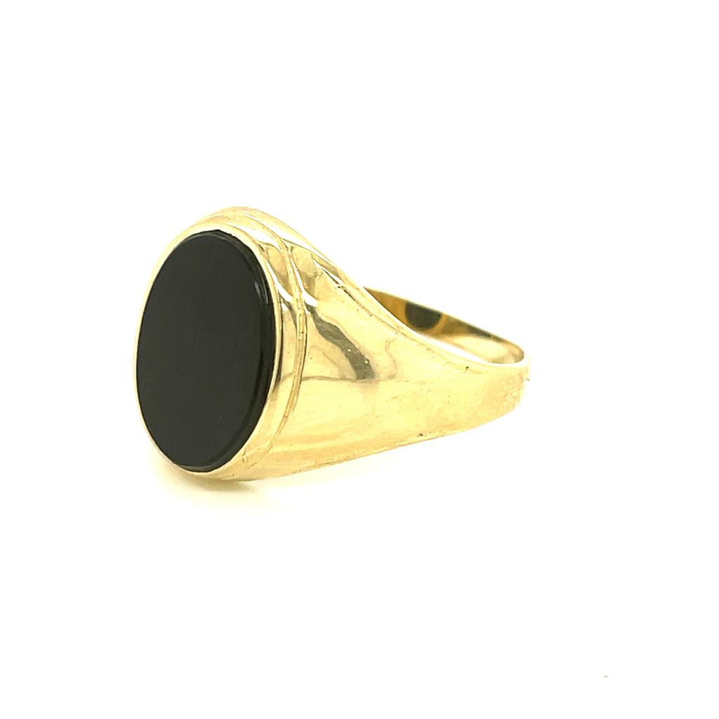 Anillo Caballero Oro 10k #9804