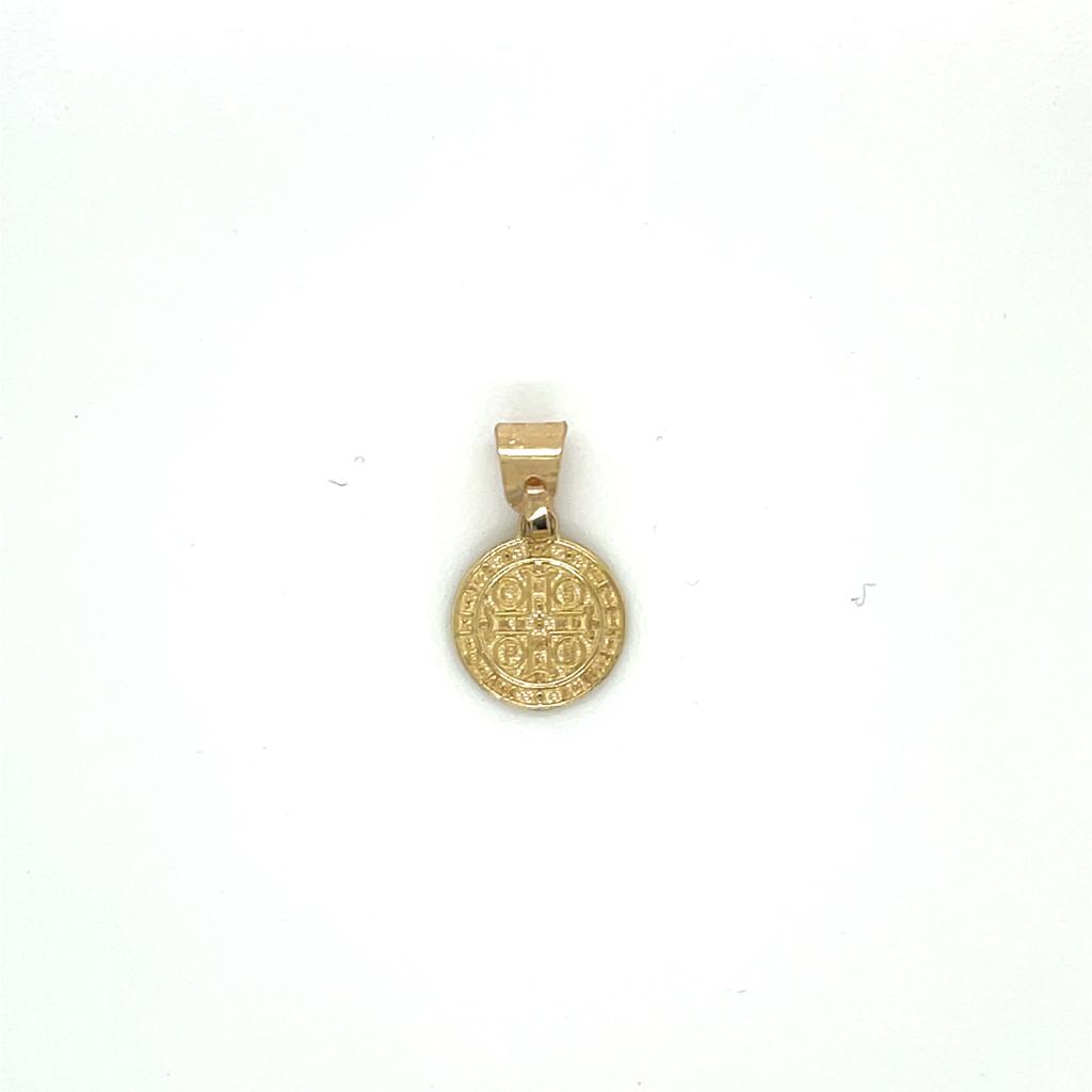 Medalla Oro Amarillo 10k #9489