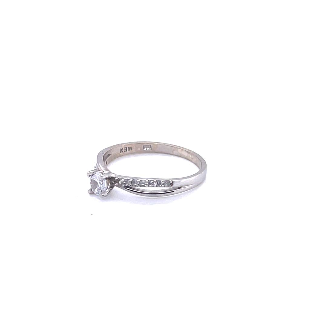 Anillo compromiso Oro 10k #9380