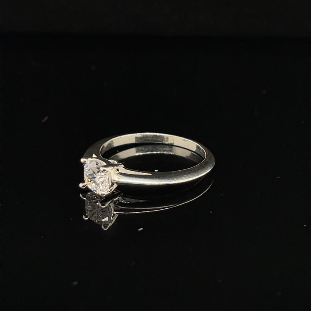 Anillo compromiso Plata #8986