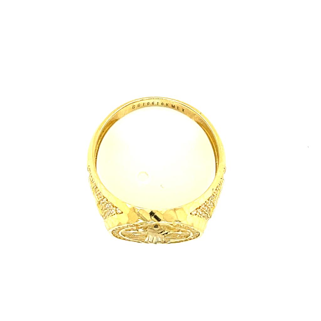 Anillo Caballero Oro 10k #9811