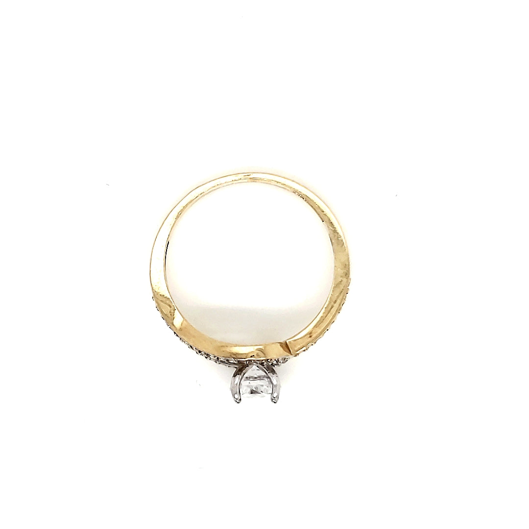 Anillo compromiso Oro 10k #5388