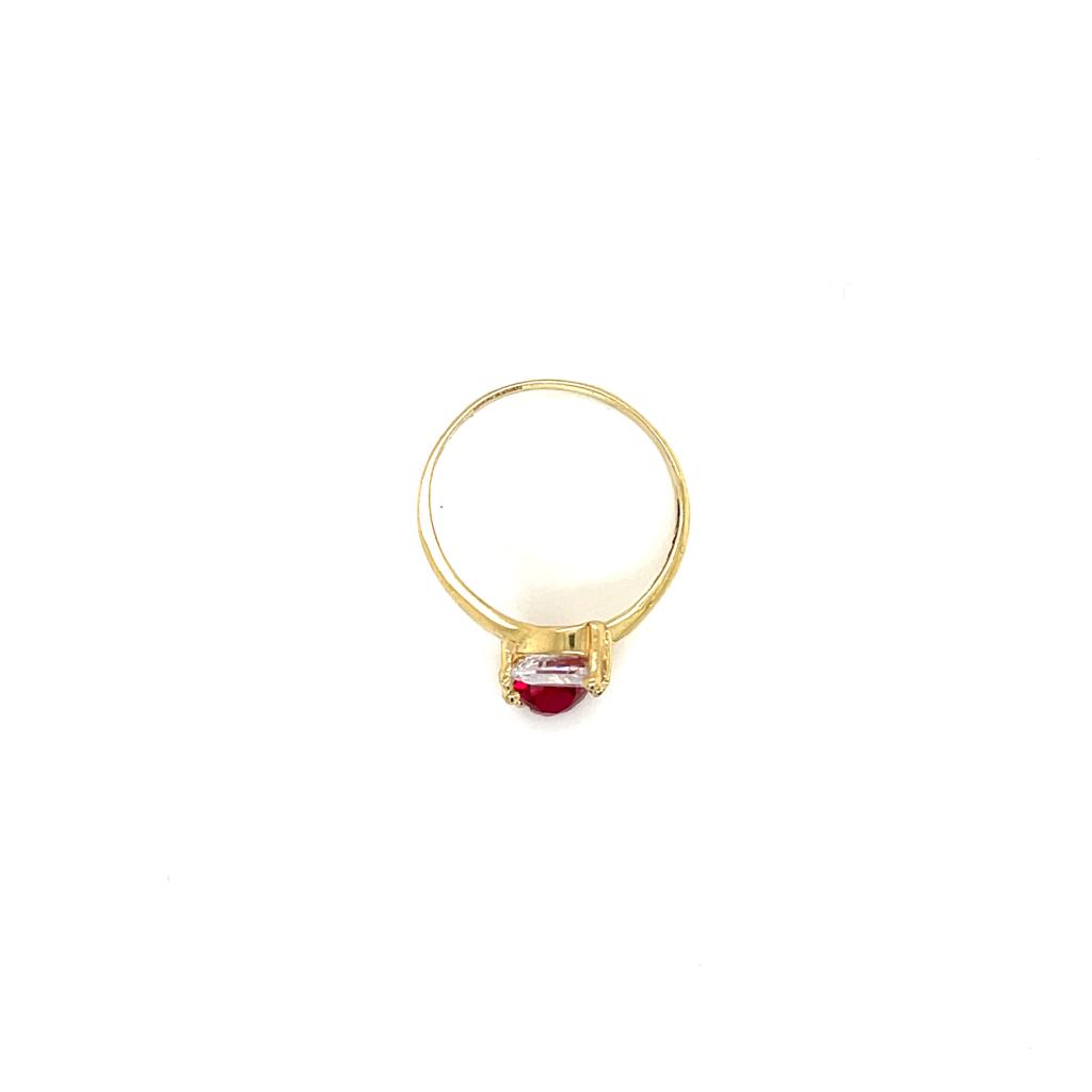 Anillo Dama Oro 10k #9582