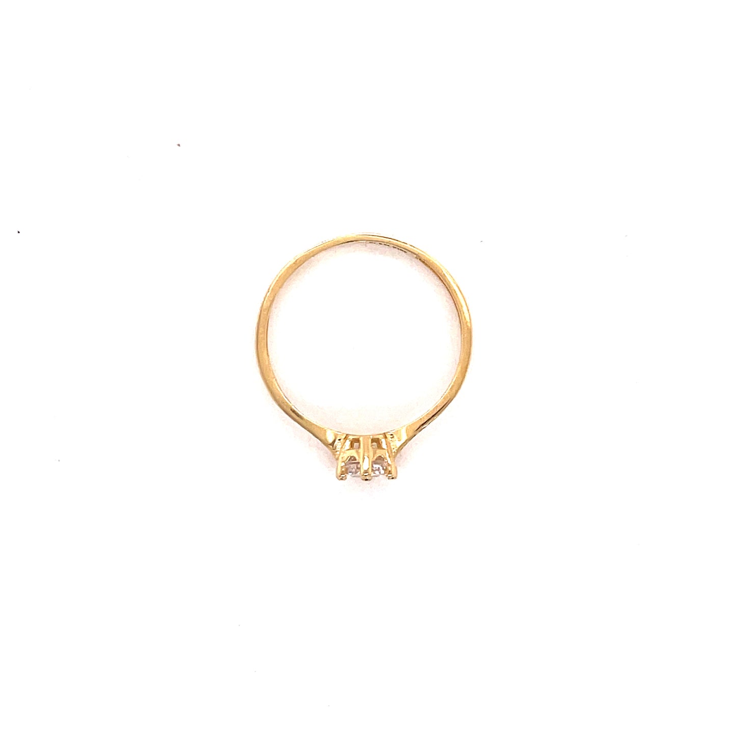 Anillo compromiso Oro 14k #8086