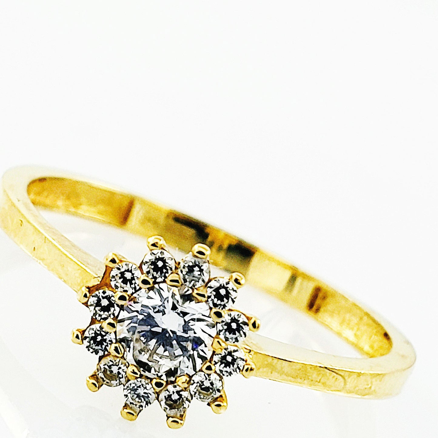 Anillo compromiso Oro 14k #6625
