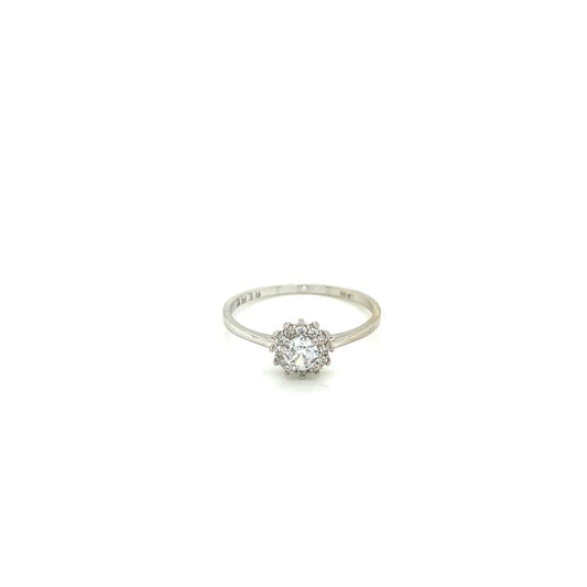 Anillo compromiso Oro 10k #9988