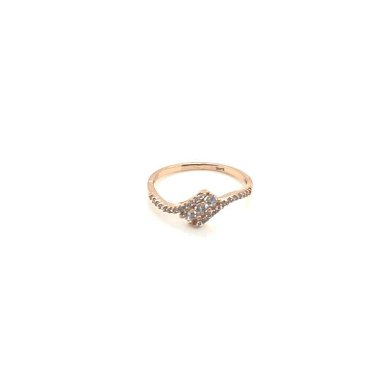 Anillo Oro 14k Rosa #10403