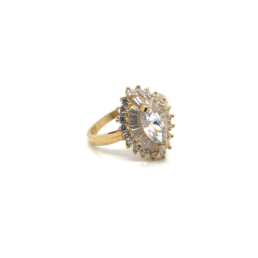Anillo Oro Dama 14k  #11314
