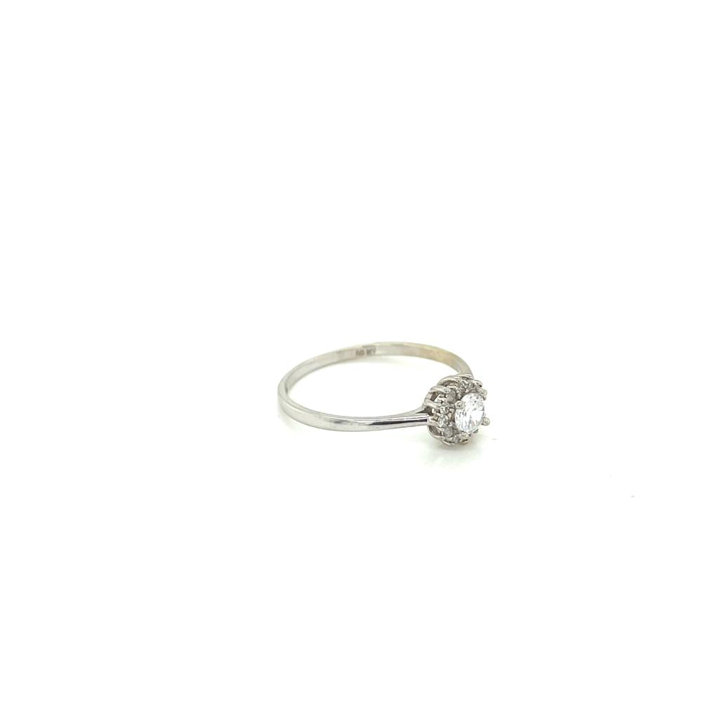 Anillo compromiso Oro 10k #9988