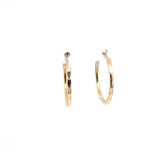 Arracada Oro 14k #11348
