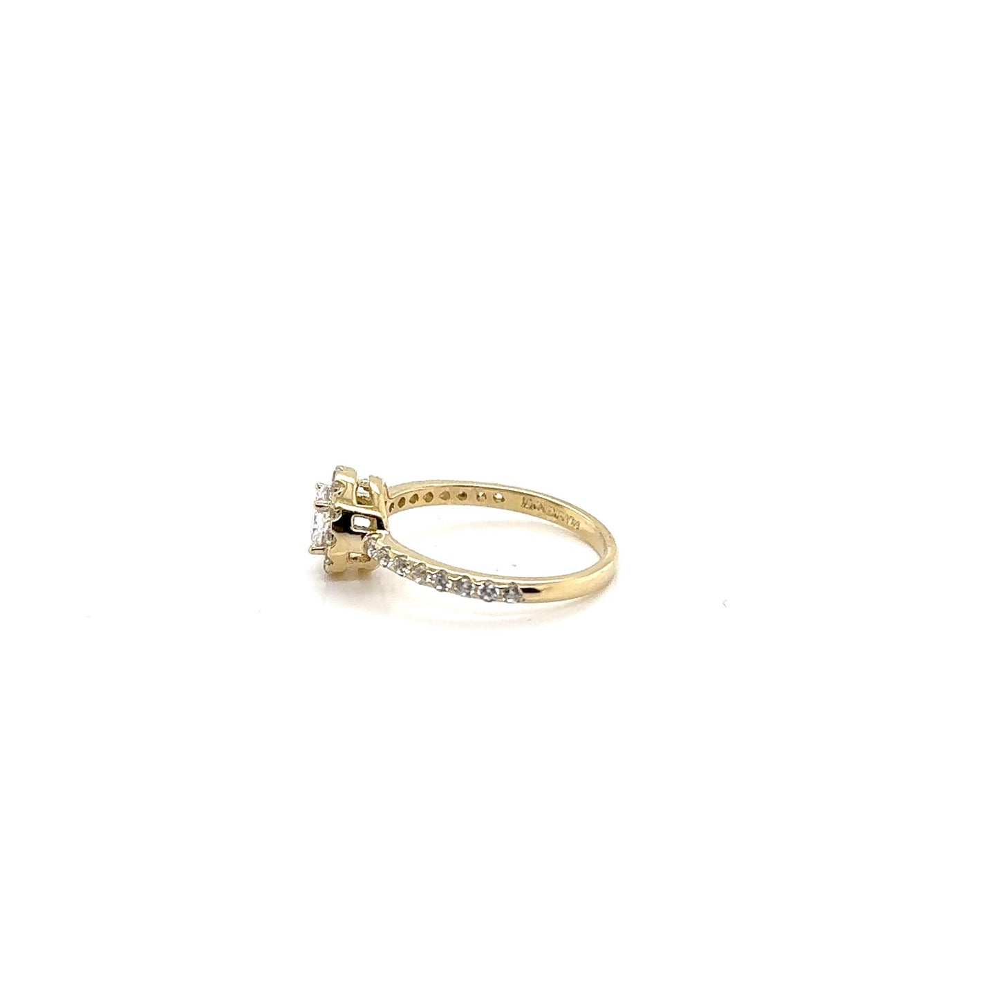 Anillo compromiso Oro 10k #11384