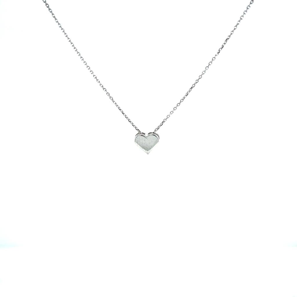 Gargantilla Oro 14k Blanco #10432