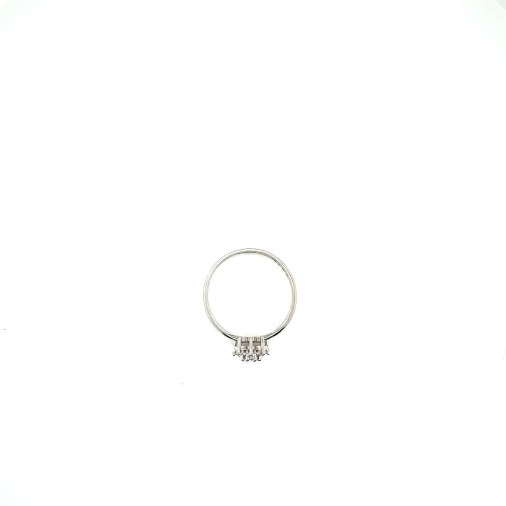 Anillo Oro Blanco 14k #10369