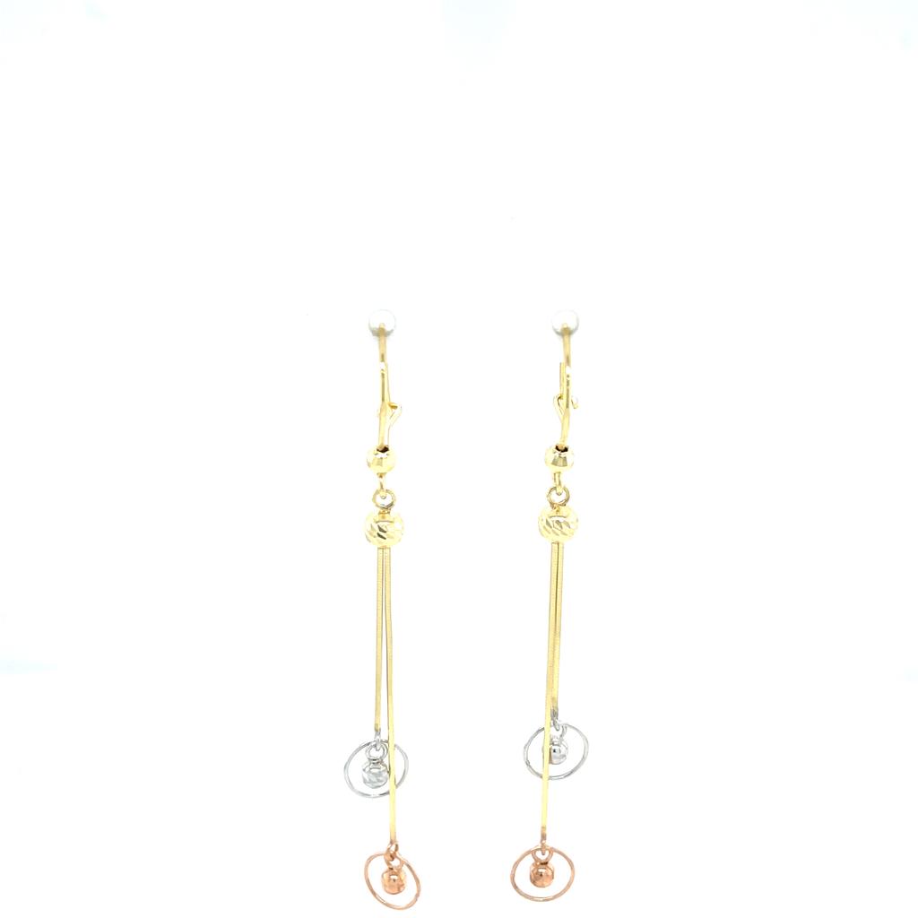 Aretes Oro 10k #9923
