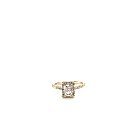 Anillo compromiso Oro 10k #11385
