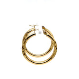 Arracada Oro 14k #11356