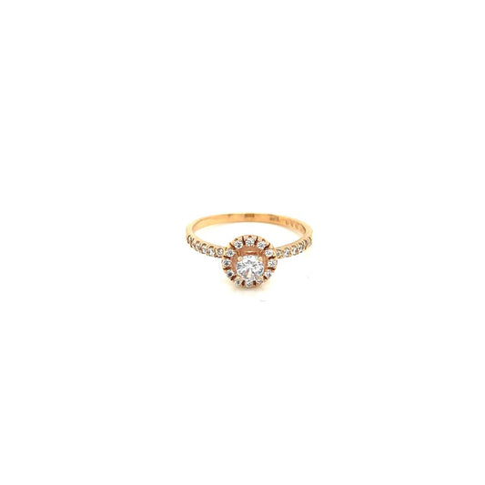 Anillo compromiso Oro 10k #9978