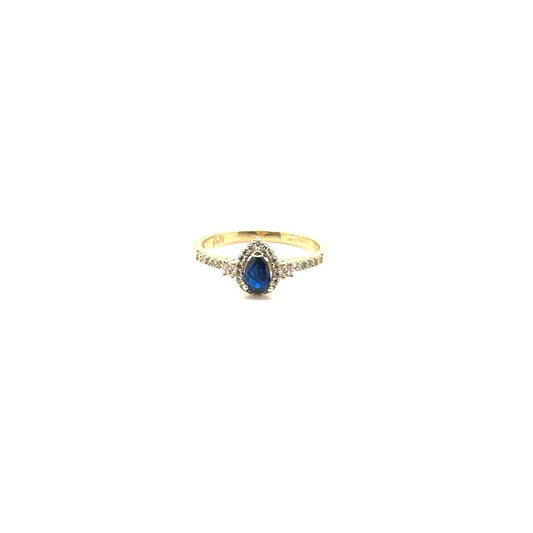 Anillo Oro Dama 10k  #11163