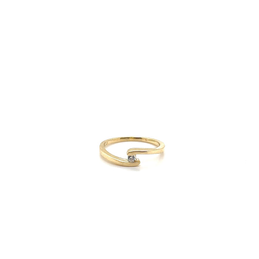 Anillo compromiso Oro 10k #11392