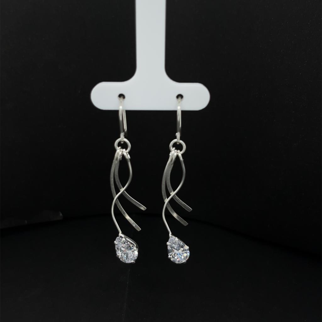 Aretes Plata #10068