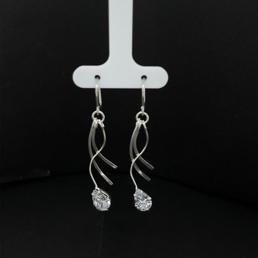 Aretes Plata #10068