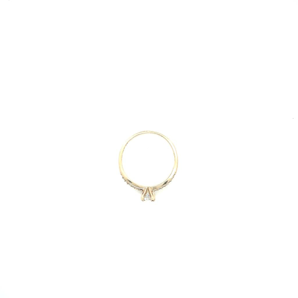 Anillo compromiso Oro 14k  #10393