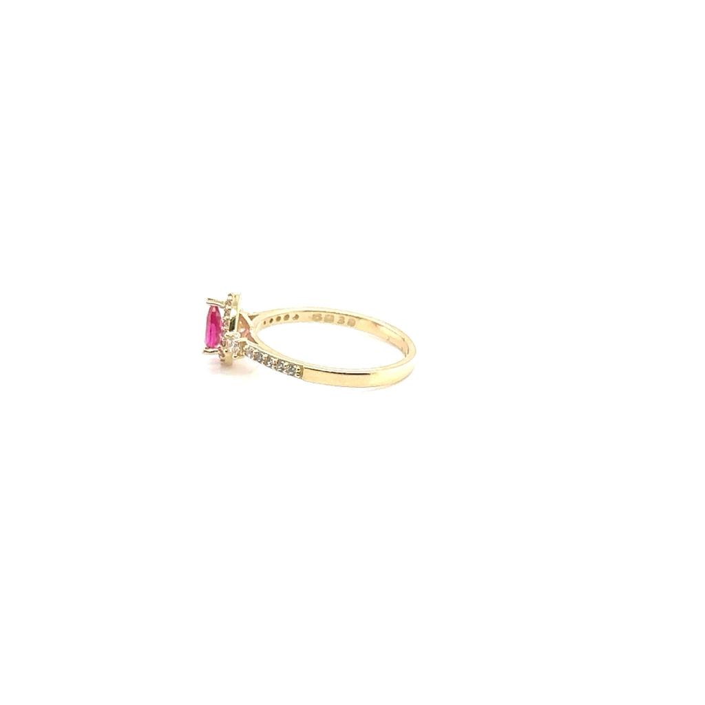 Anillo Oro Dama 10k  #11162