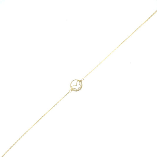 Pulso Dama Oro 14k #10259