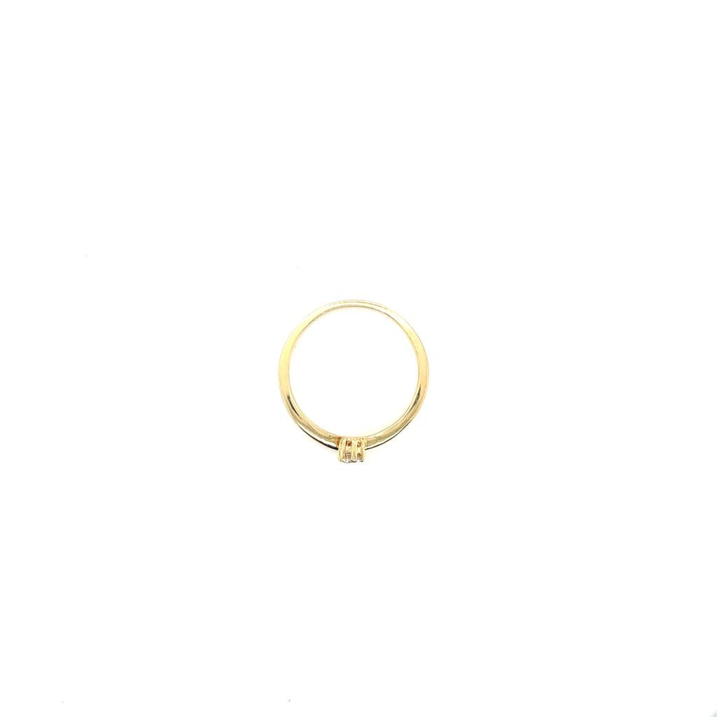 Anillo compromiso Oro 14k Amarillo   #10345