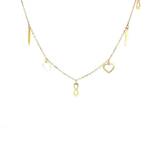 Gargantilla Oro 14k Amarillo #10444