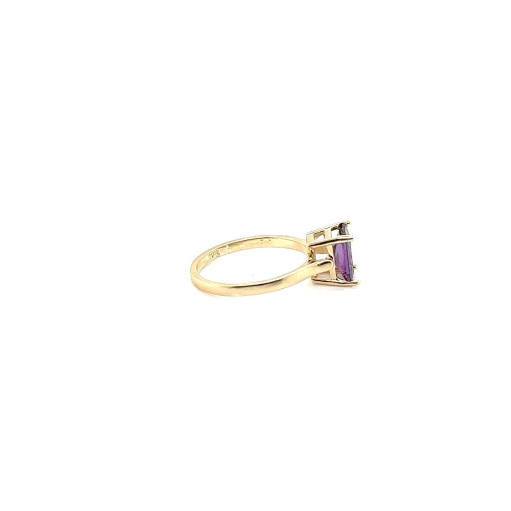 Anillo Oro Dama 10k  #11174