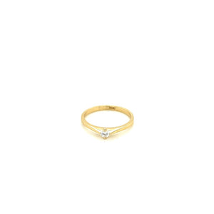 Anillo compromiso Oro 10k #9946
