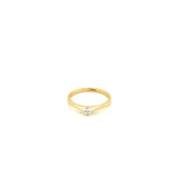 Anillo compromiso Oro 10k #9946