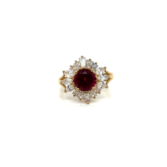 Anillo Oro Dama 14k  #11316