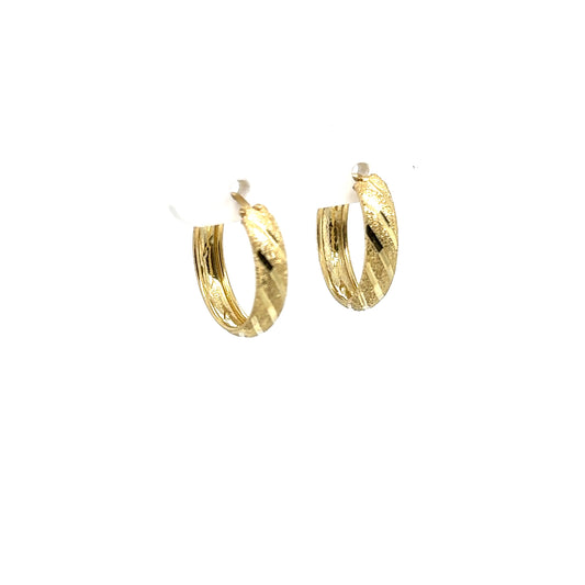 Arracada Oro 14k #11335