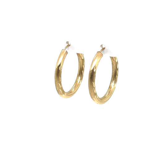 Arracada Oro 14k #11346