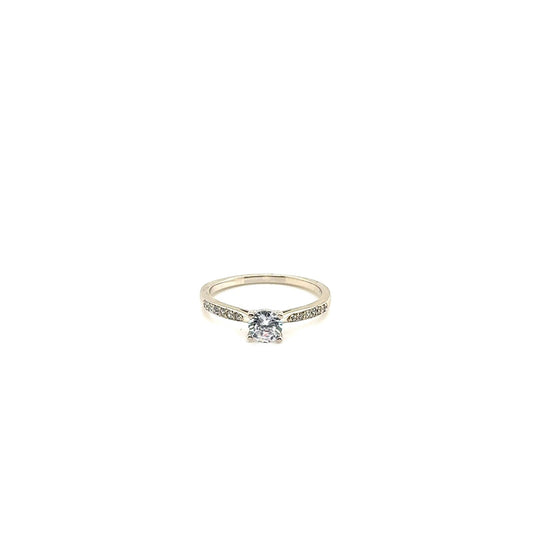 Anillo compromiso Oro 14k #11138