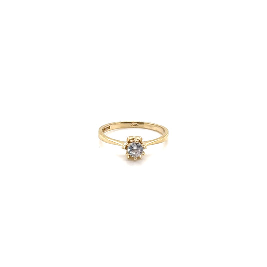 Anillo compromiso Oro 10k #11383