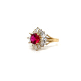 Anillo Oro Dama 14k  #11316
