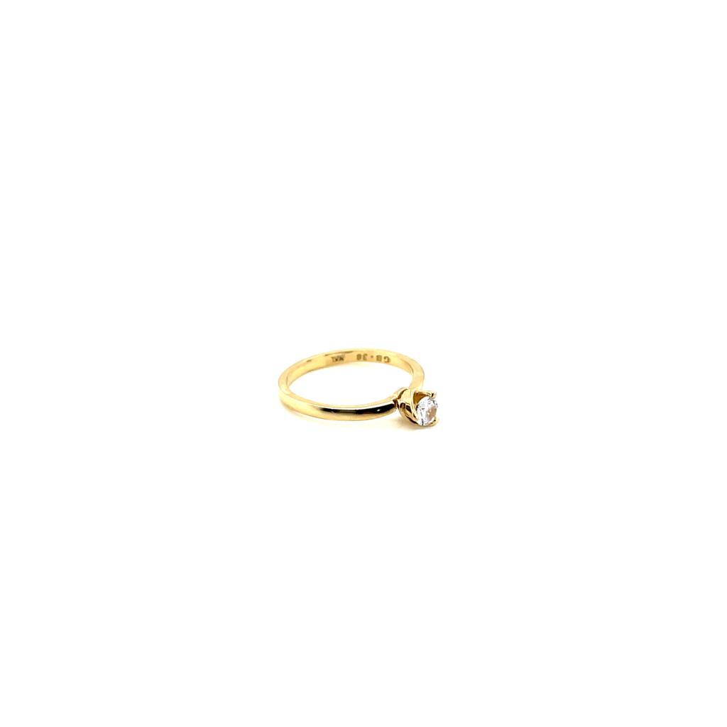 Anillo compromiso Oro 14k Amarillo   #10346
