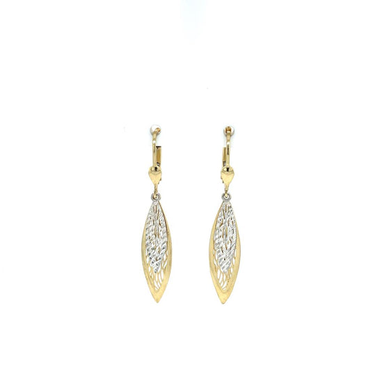 Aretes Oro 10k #9925