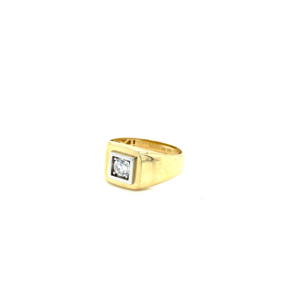Anillo Caballero Oro 14k #10266