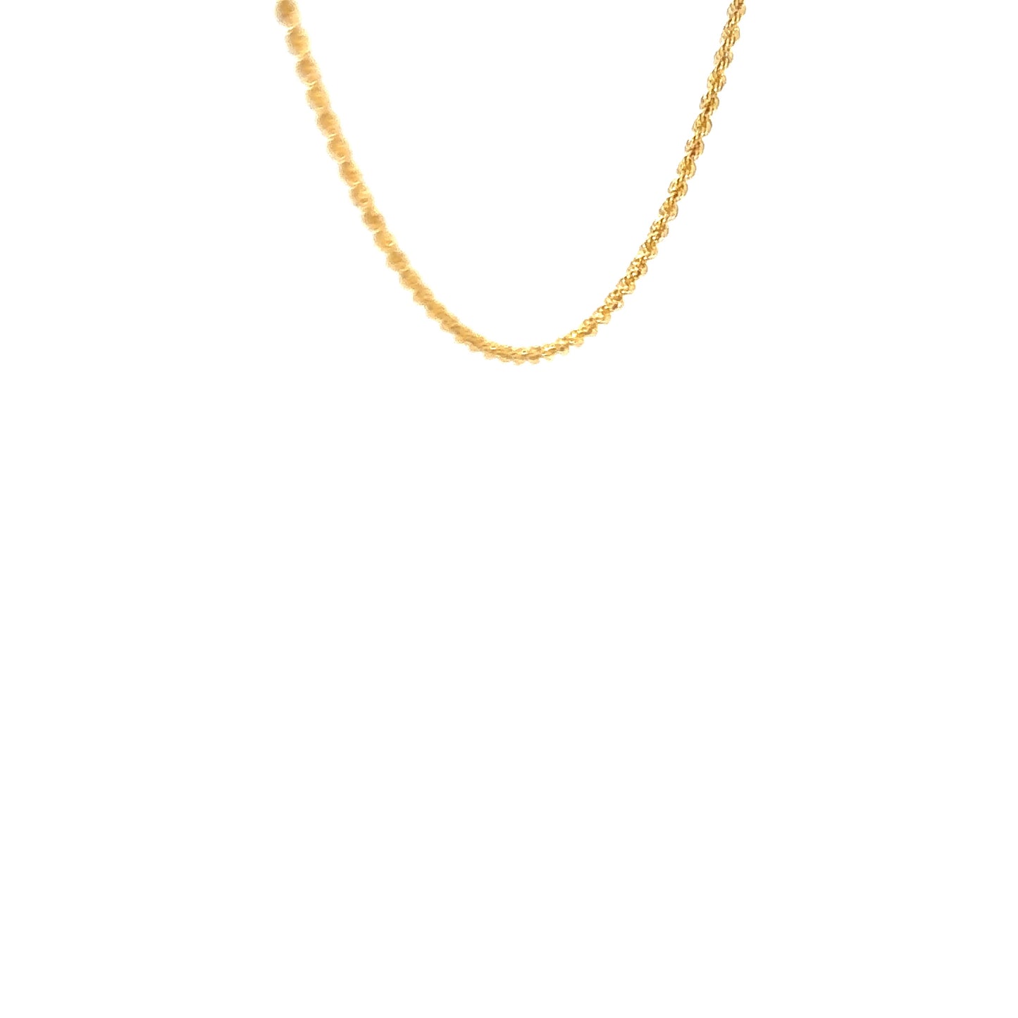 Cadena Hollow oro 10k Torsal    #11365