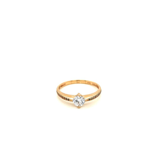 Anillo compromiso Oro 10k #9967