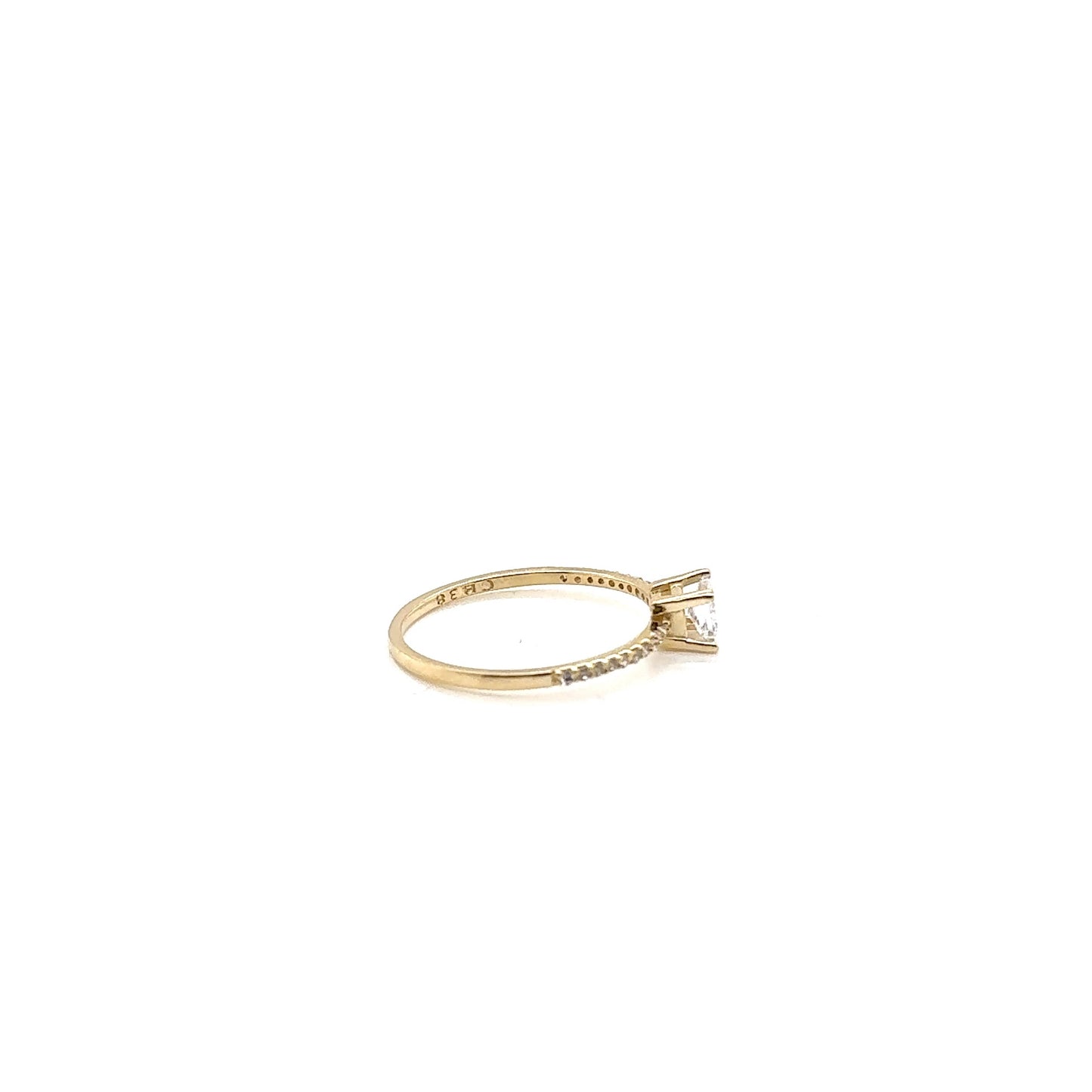 Anillo compromiso Oro 10k #11388