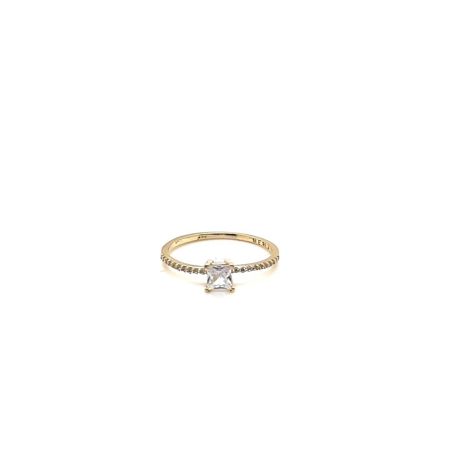 Anillo compromiso Oro 10k #11388