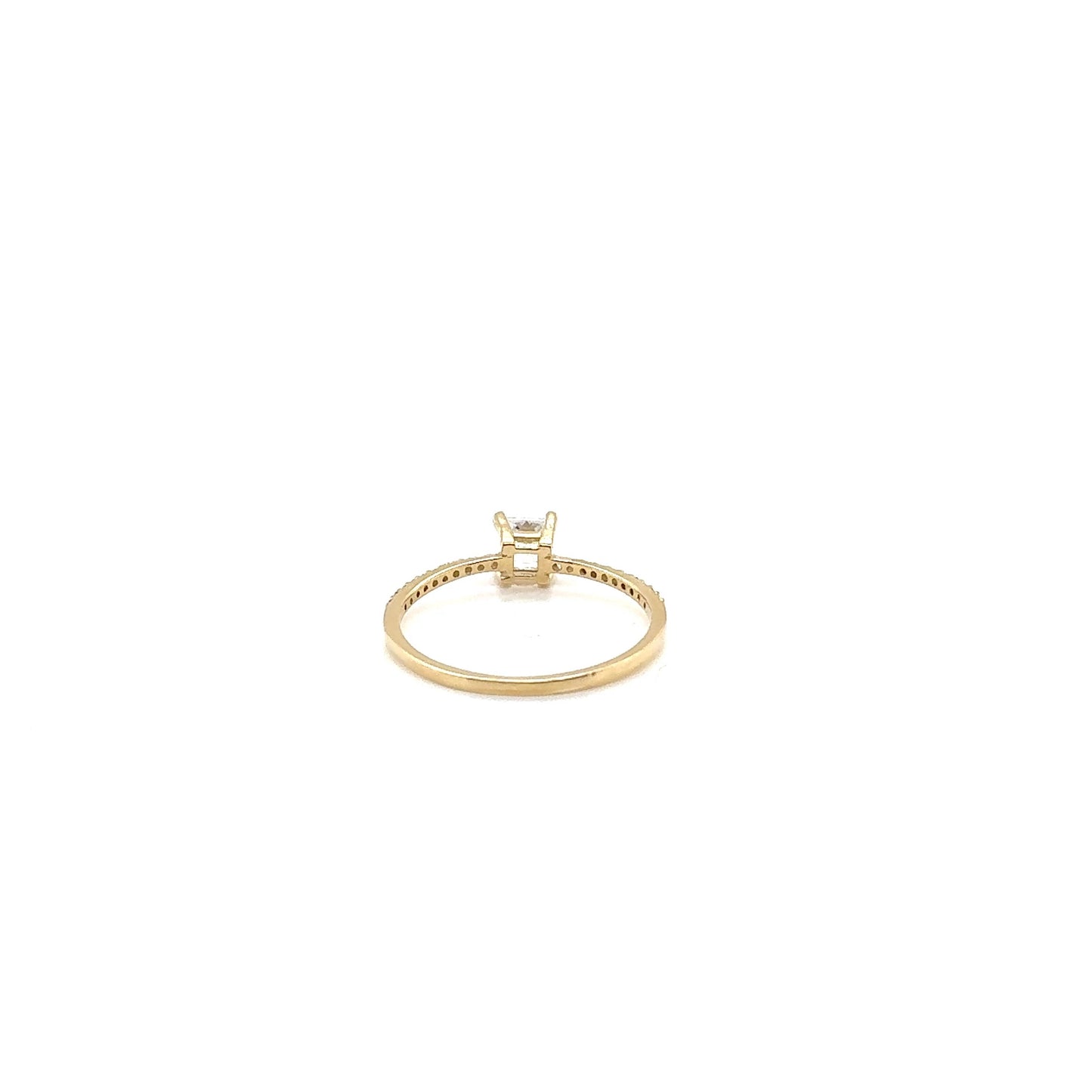 Anillo compromiso Oro 10k #11388