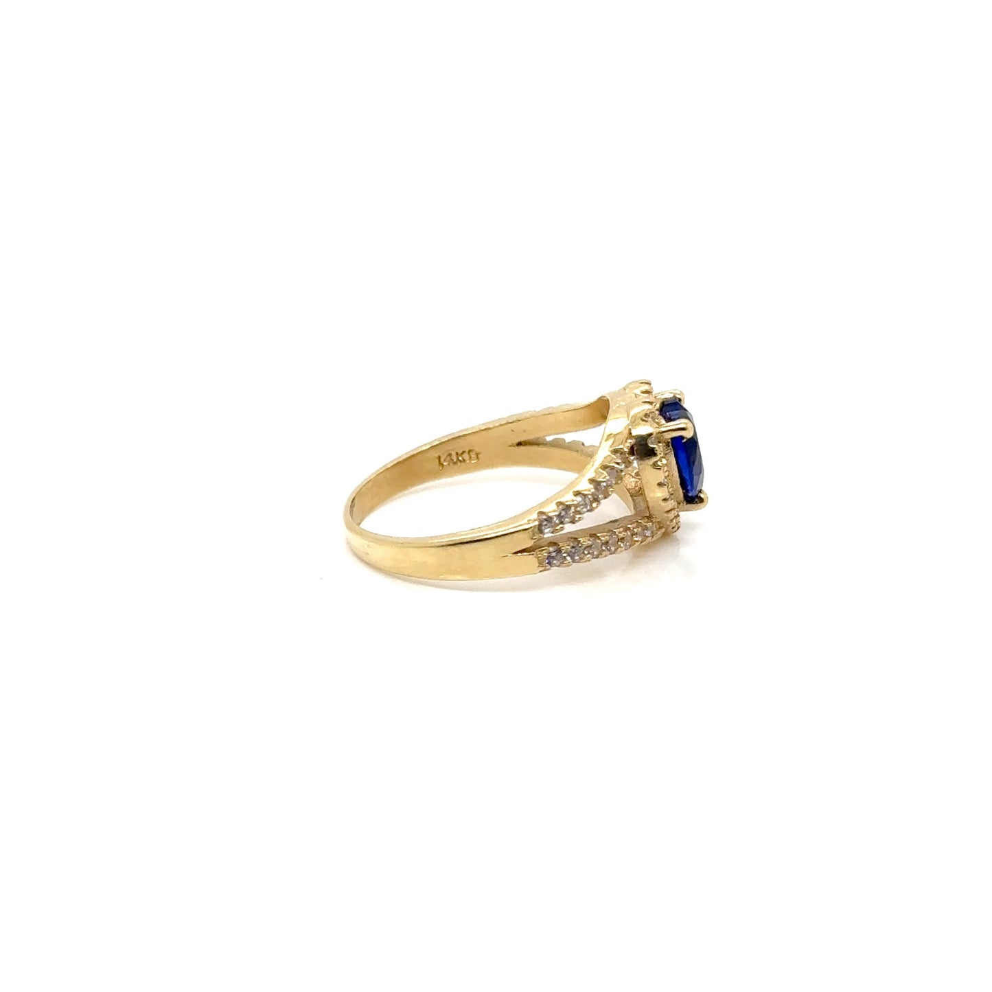 Anillo Oro Dama 14k  #11320